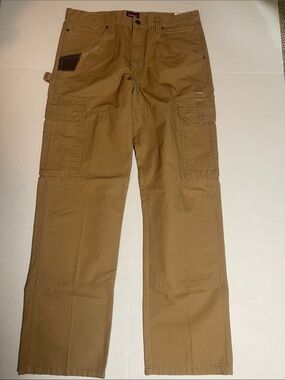 Wrangler Men's Cargo Pants - Brown/Tan